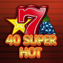 40 Super Hot slot visual from Amusnet Interactive available on scooorecasino.ca