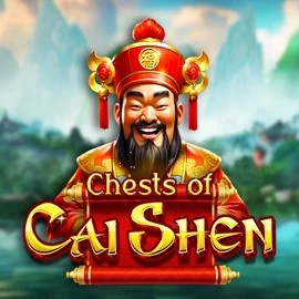 Chests of Cai Shen game by Pragmatic Play – logo hosted on Scooore Casino