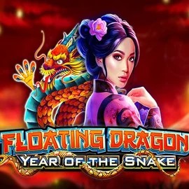Floating Dragon Year of the Snake slot visual from Pragmatic Play available on scooorecasino.ca