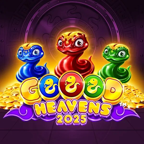 Goood Heavens logo by Rarestone Gaming Scooore Casino