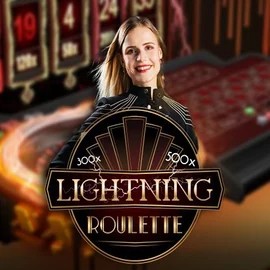 Enjoy Lightning Roulette by Evolution – logo hosted on scooorecasino.ca