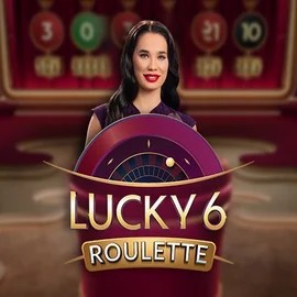 Lucky 6 Roulette slot icon by Pragmatic Play, available at Scooore Casino