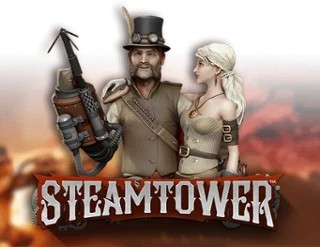 Steam Tower Slot by NetEnt, showcased at scooorecasino.ca – game logo