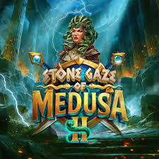 Stone Gaze of Medusa 2 online game logo by Stakelogic on scooorecasino.ca